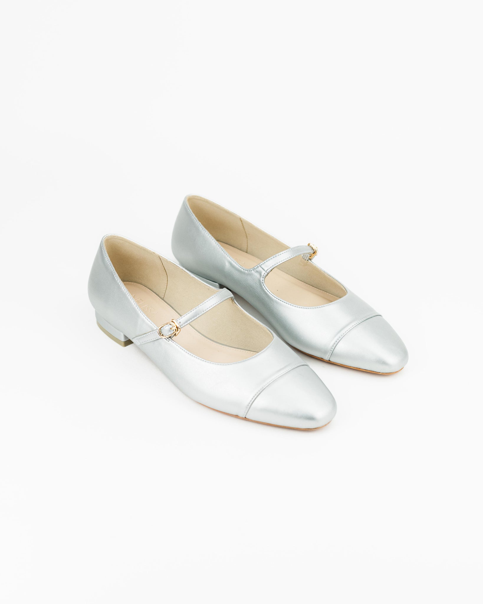 Sunny Mary Jane Loafers (Silver)