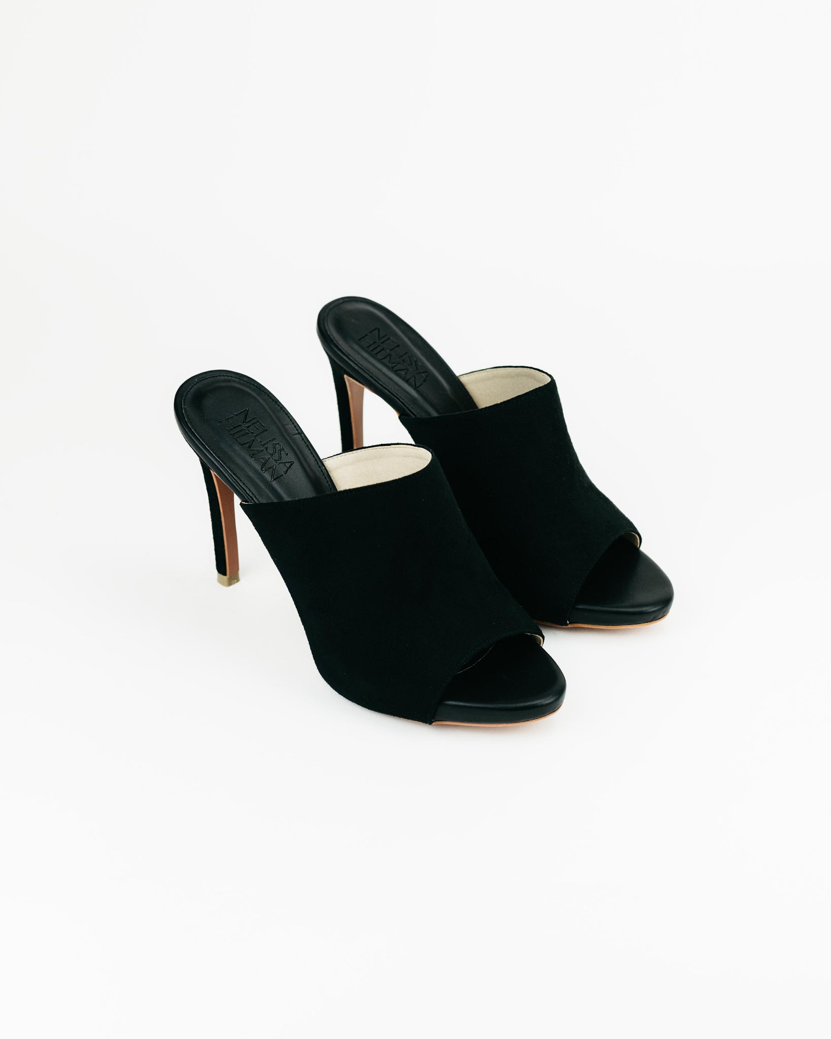 Norah High Heel Mules (Black)