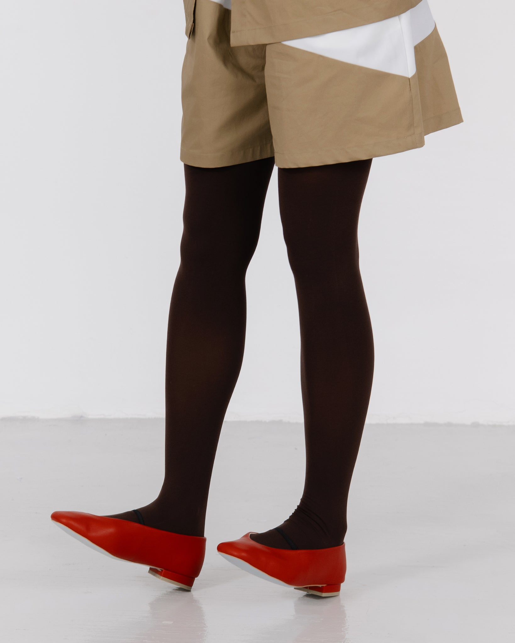 SFxNH Bicolour Short Pants (Khaki/White)