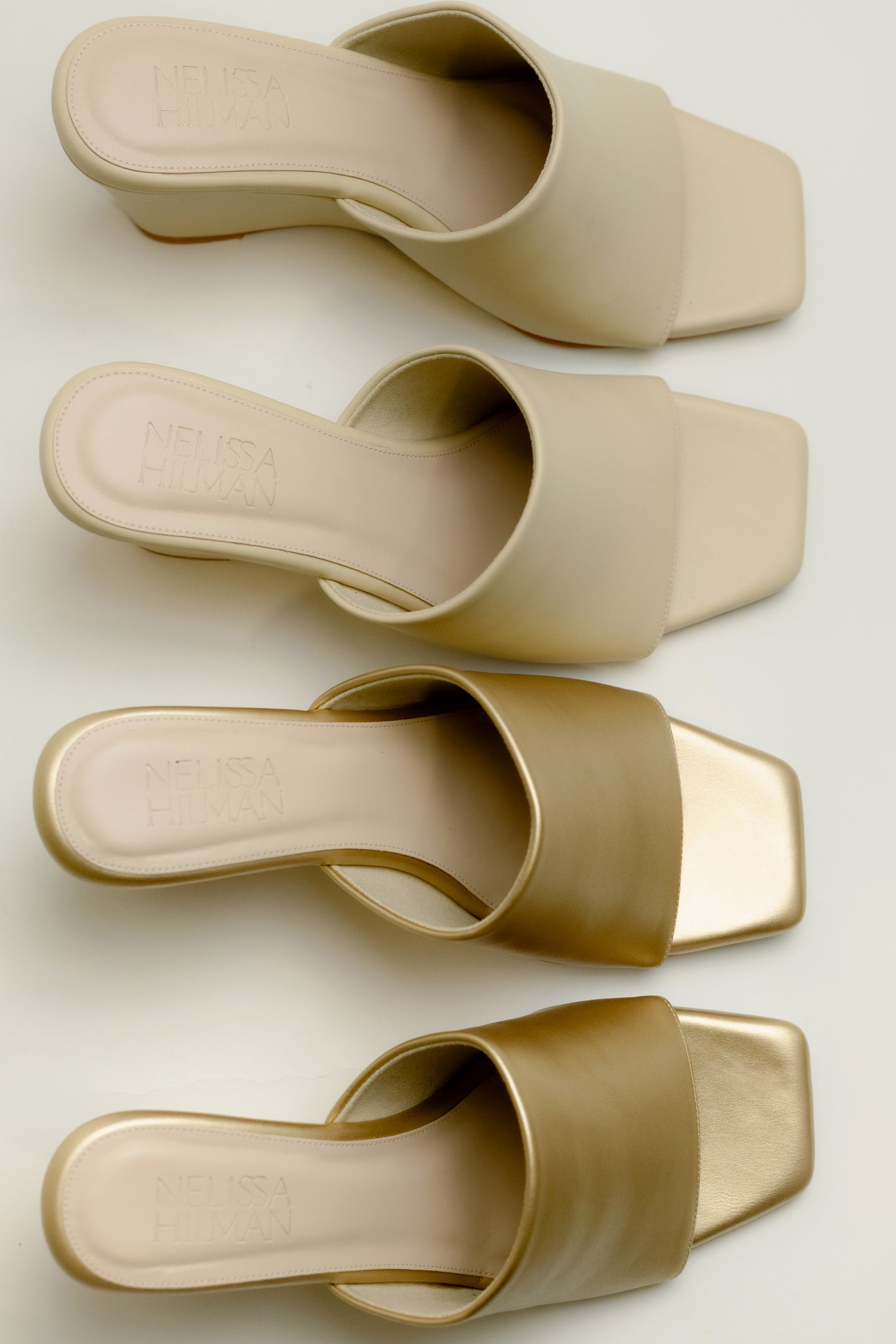 Norah Wedge Heels (Gold)