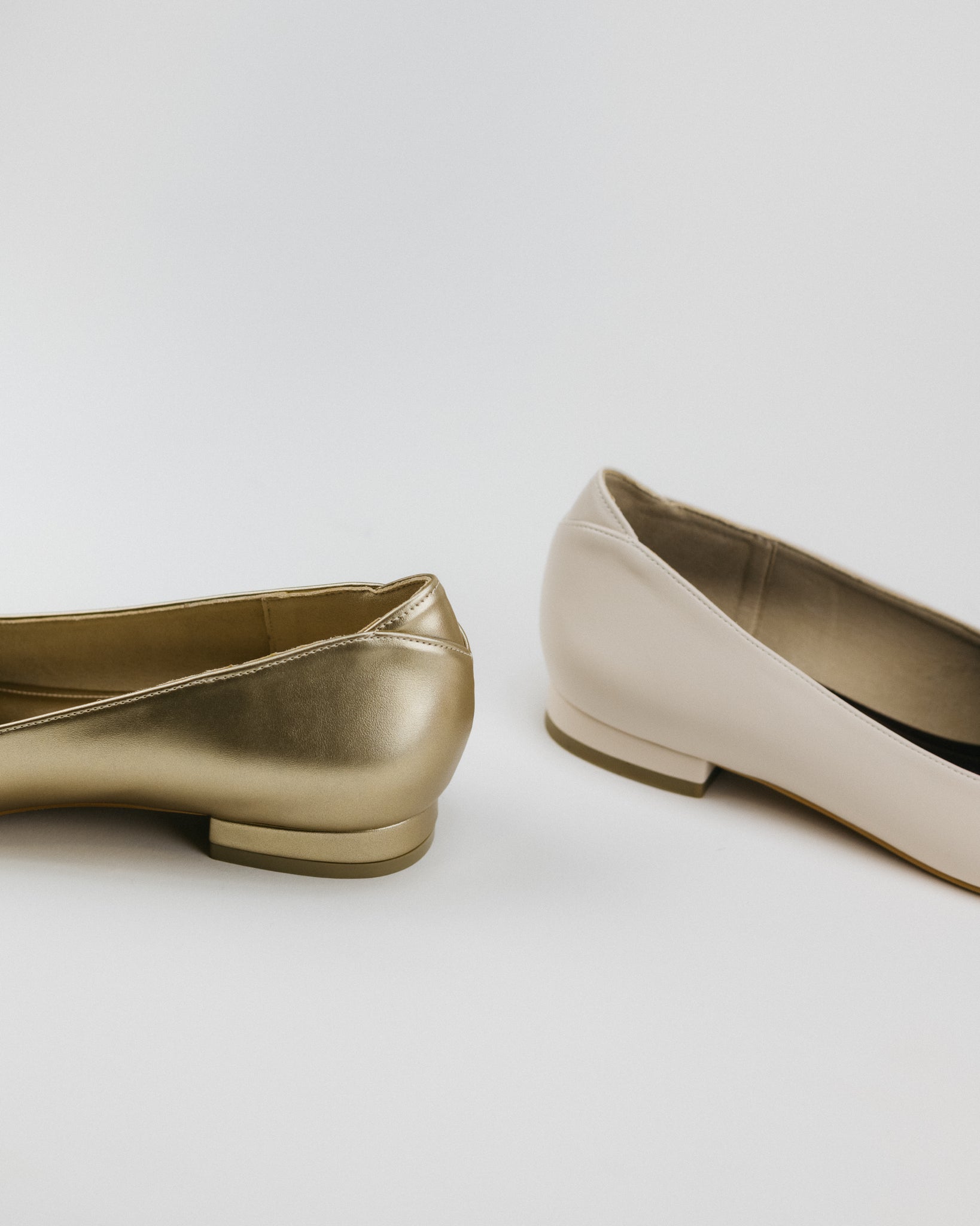 Duma Square Toe Loafers (Gold)