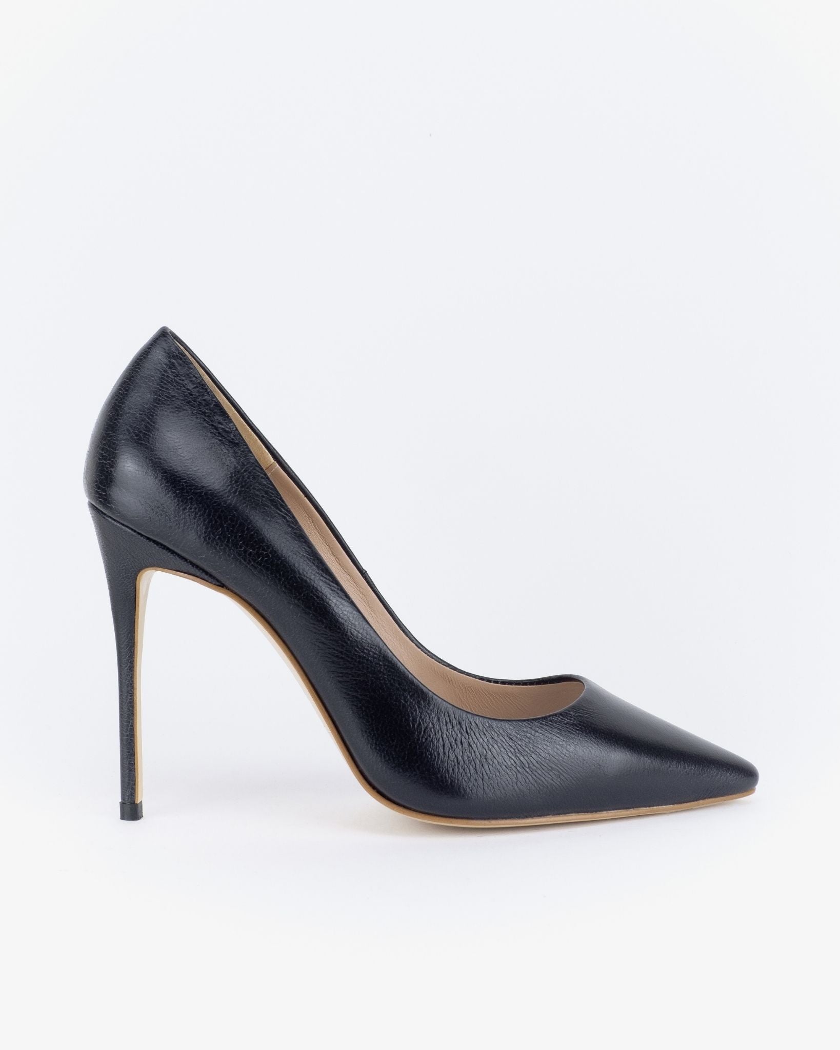 Classic 100 Pointy Pumps (Midnight Blue)